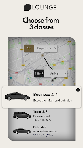 Lounge Taxi Screen 3
