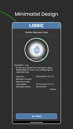 Lionic Antivirus Lite Screen 3