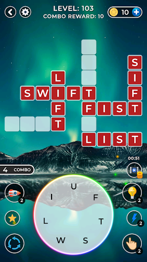 Android application WOW4:Word Connect Offline Word screenshort