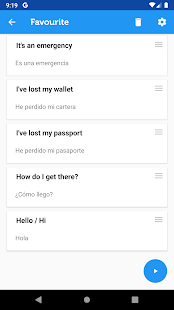 Learn Spanish Phrasebook Screenshot