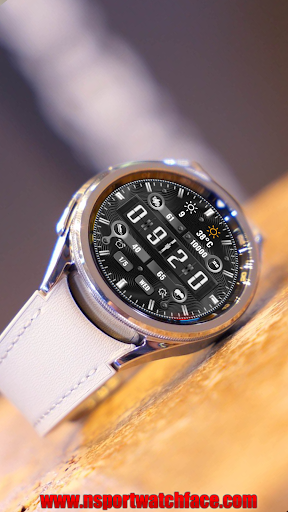 Android application N-SPORT311 Black Sport Watch screenshort