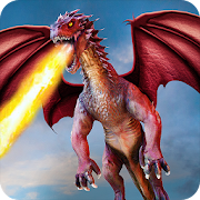Flying Dragon Battle Simulator : City Attack