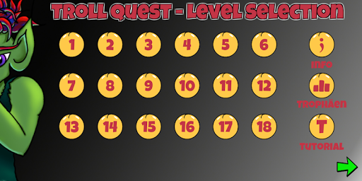 Android application TrollQuest screenshort