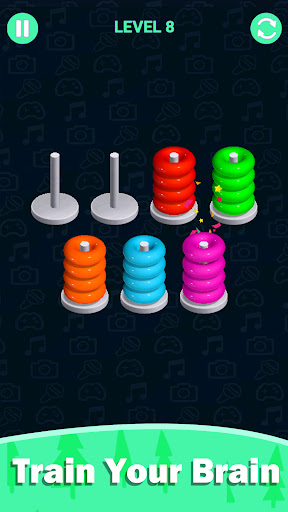Stacolor: 3D Color Hoop Sort 1.261 screenshots 19