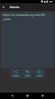 screenshot of QR Code Reader