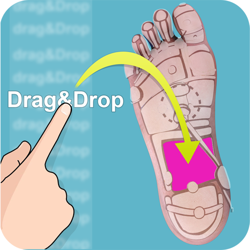 DragandDrop Reflexology- foot