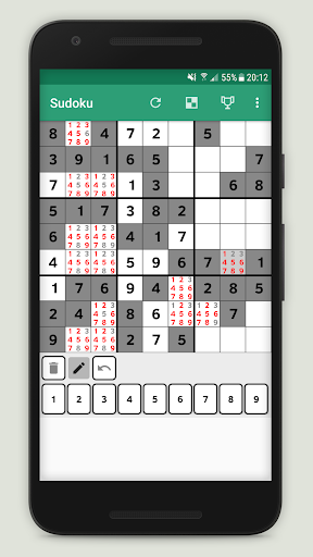 Sudoku Puzzle Screen 3