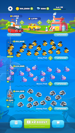 Game screenshot IDLE Fishing Tycoon apk download