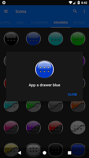Blue Icon Pack