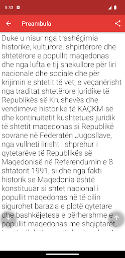 North Macedonia Constitution