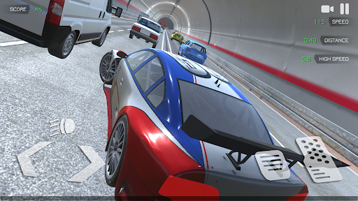 Android application Passat High-Speed Traffic Race screenshort