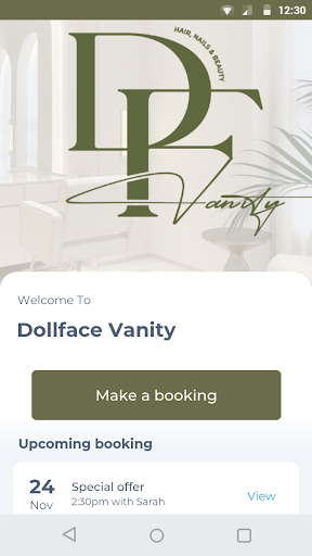 Android application Dollface Vanity screenshort