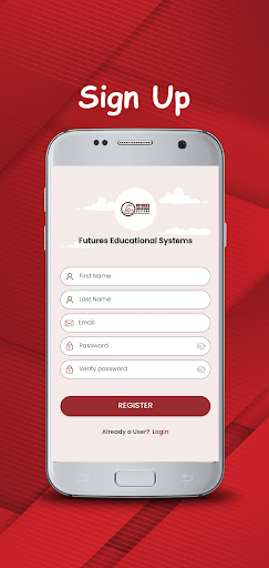 Android application Futures Educational System LMS screenshort