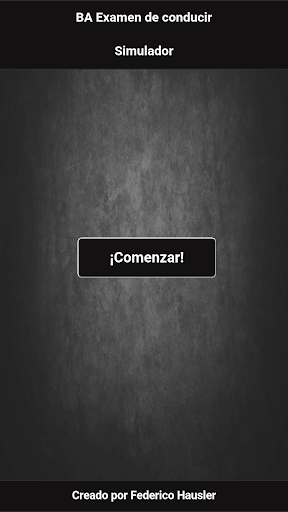 Android application BA Examen de conducir screenshort