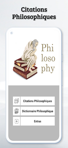 Android application Citations Philosophiques screenshort