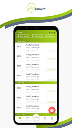 PlayPilates Screenshot