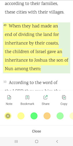 KJV Bible Time:offline + audio Screen 2