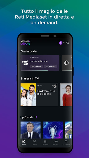 Mediaset Infinity TV Screen 2
