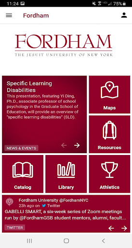 Fordham University Mobile Go Screenshot 4 - AppWisp.com
