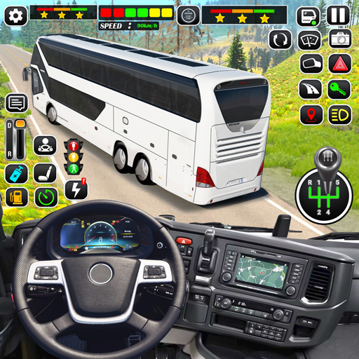 Tourist Bus Driving Simulator 4.6 Icon