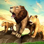 Cover Image of Скачать The Lion Simulator - Animal Family Simulator Game 1.4 APK