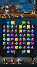 Jewels Ghost Ship: jewel games