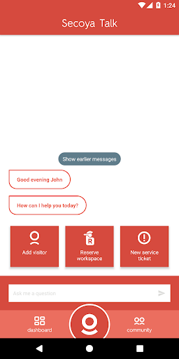 Android application Secoya Talk screenshort