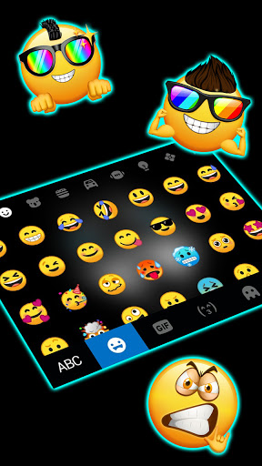 Angry Wolf Keyboard Background Screen 3
