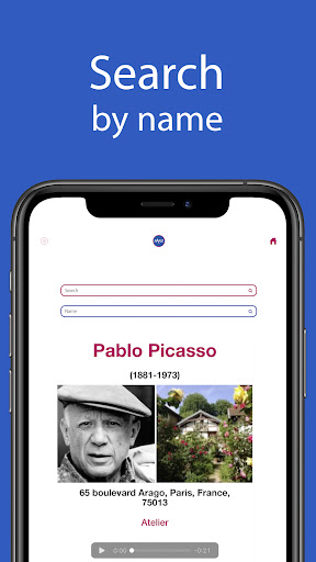 Paris Celebrity Guide Screen 2