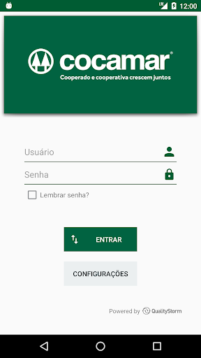 Android application Cocamar-QualityStorm screenshort