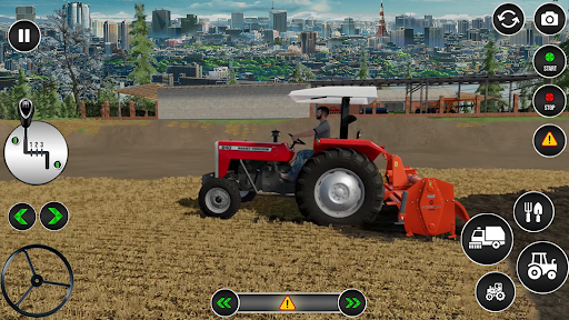 US Tractor Farming Games 3d Screen 2