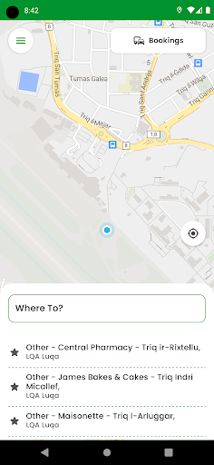 Android application BadiaBus screenshort