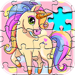 Cover Image of Download Unicorn jigsaw puzzles Game for Girls 2.0 APK