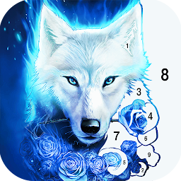 Jogo de colorir lobo offline