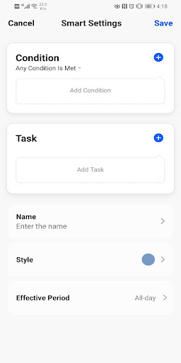 Danby Smart Home Screen 3