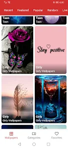 Girly girl Wallpapers Cute Bac - Apps on Google Play