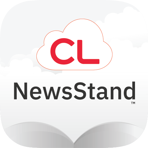cloudLibrary NewsStand logo