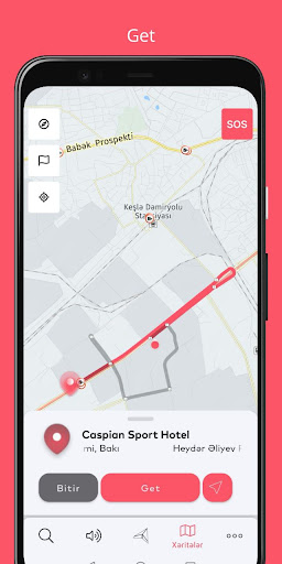 Android application AzNav Pro screenshort