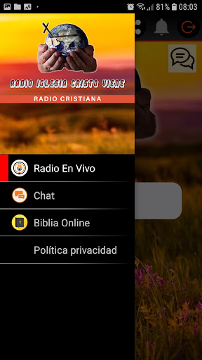 Radio Iglesia Cristo Viene Screen 2