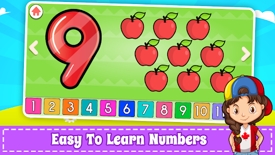Learn Numbers 123 Kids Game - Count & Tracing 123 4.3 screenshots 17