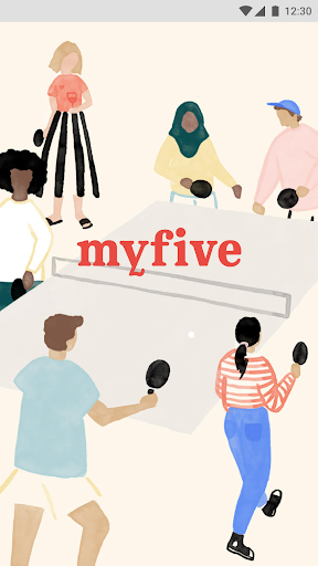 Android application Myfive screenshort
