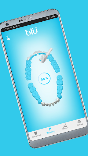 Android application BLÜ Smart Toothbrush screenshort