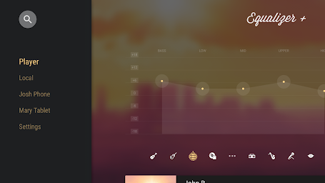 Equalizer music player booster