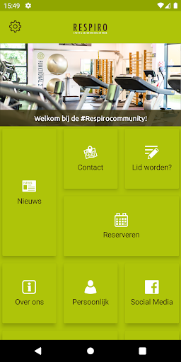 Android application Respiro screenshort