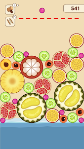 Fruit Merge : Drop the Number