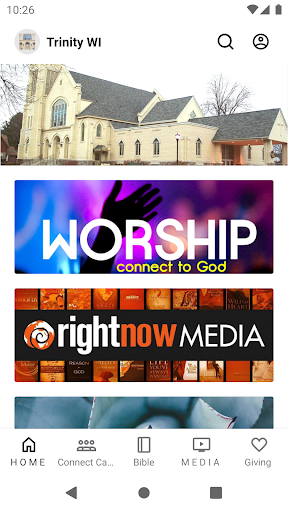 Android application Trinity Lutheran-Merrill WI screenshort