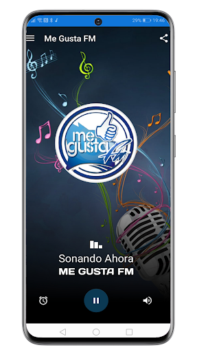 Android application Me Gusta FM screenshort