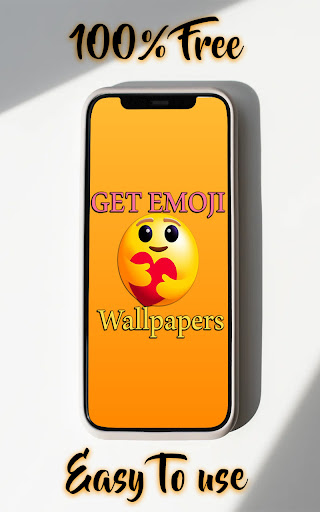 Android application GET EMOJI Backrounds screenshort