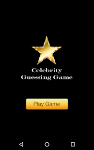 Celebrity Guessing Game Capture d'écran