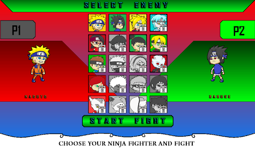 Anime Battle-Ninja Fighter Screen 2